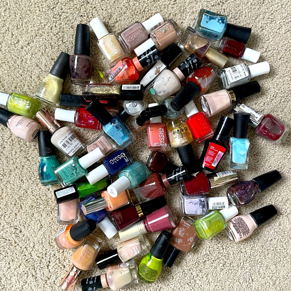 Nail polish haul! 54 bottles of various brands!